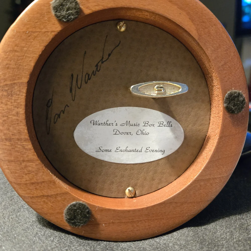Classic Wooden Hand Bell Dan Warther